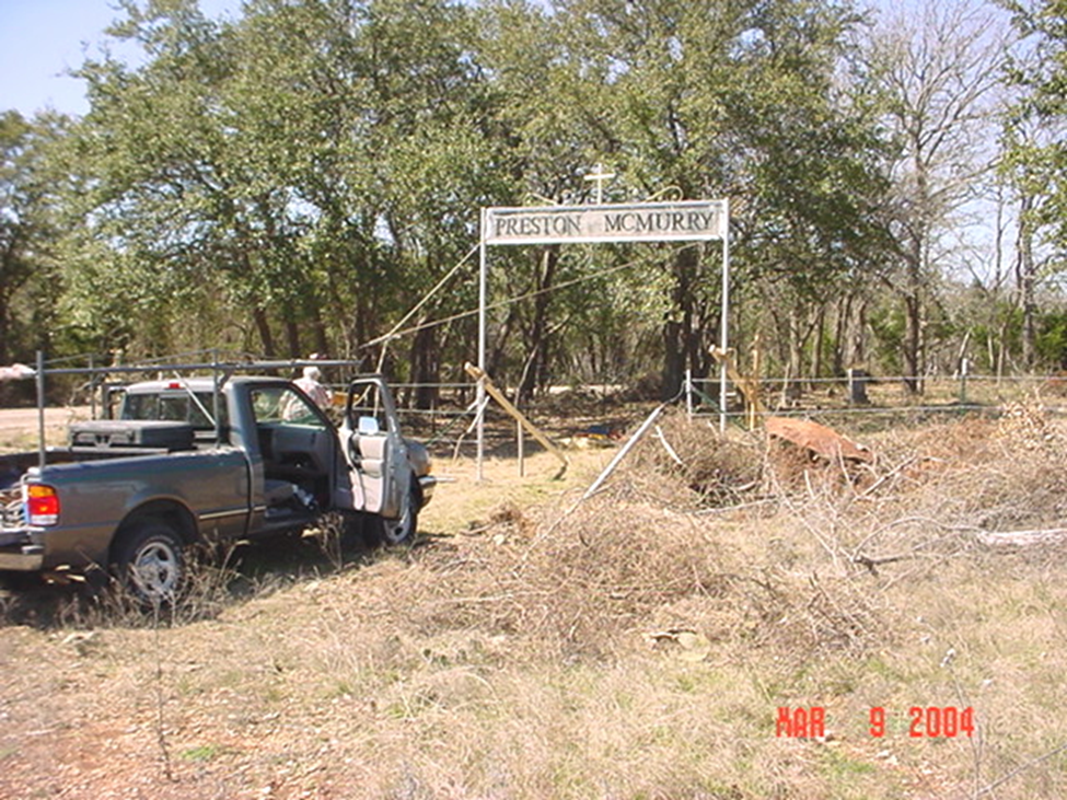 Preston-McMurray Cemetery, McLennan County, Texas