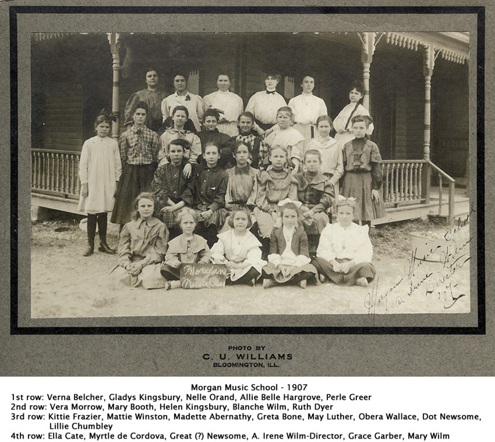 1907 Morgan Music School, Morgan, Bosque County, Texas
