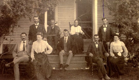 William Sebastian Bowden Family, Brown County, Texas