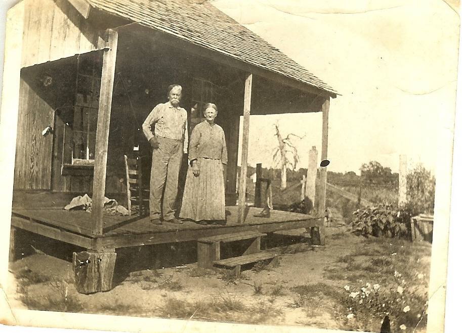 Joseph Jackson Eubanks and Nancy Helon Scott, Burleson County, Texas