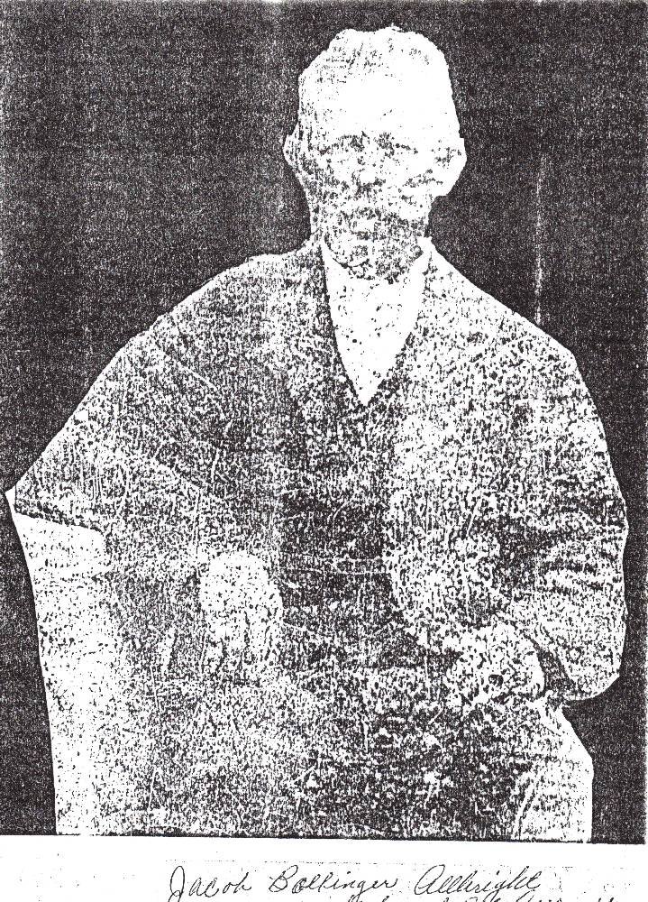 Jacob B. Allbright, Burleson County, Texas
