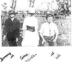 Tommy Sherrill, Amelia Franklin & Custis Pressley, Burleson County, Texas