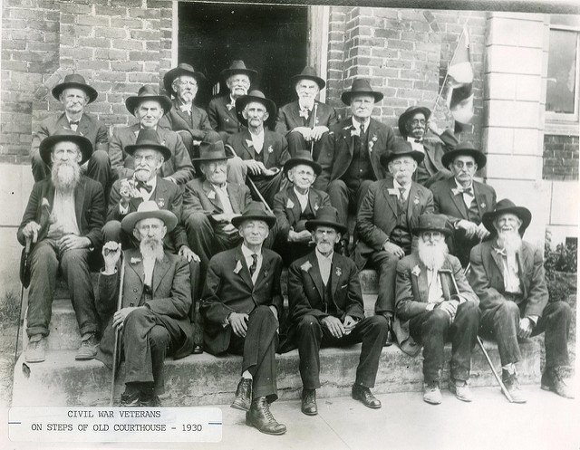 Civil War Veterans, Camp County, Texas